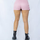 Falda short en gamuza con orma