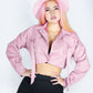 CHAQUETA EN GAMUZA